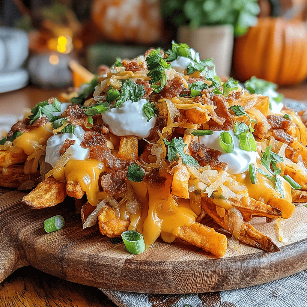 As the leaves turn vibrant shades of red and gold, there's a distinct chill in the air that calls for cozy, comforting meals. What better way to embrace the flavors of fall than with a delicious serving of Loaded Sweet Potato Fries? These crispy, golden fries are not only a satisfying snack but also a delightful side dish that packs a punch of seasonal spices and vibrant toppings.