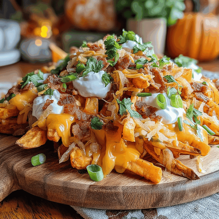 As the leaves turn vibrant shades of red and gold, there's a distinct chill in the air that calls for cozy, comforting meals. What better way to embrace the flavors of fall than with a delicious serving of Loaded Sweet Potato Fries? These crispy, golden fries are not only a satisfying snack but also a delightful side dish that packs a punch of seasonal spices and vibrant toppings.