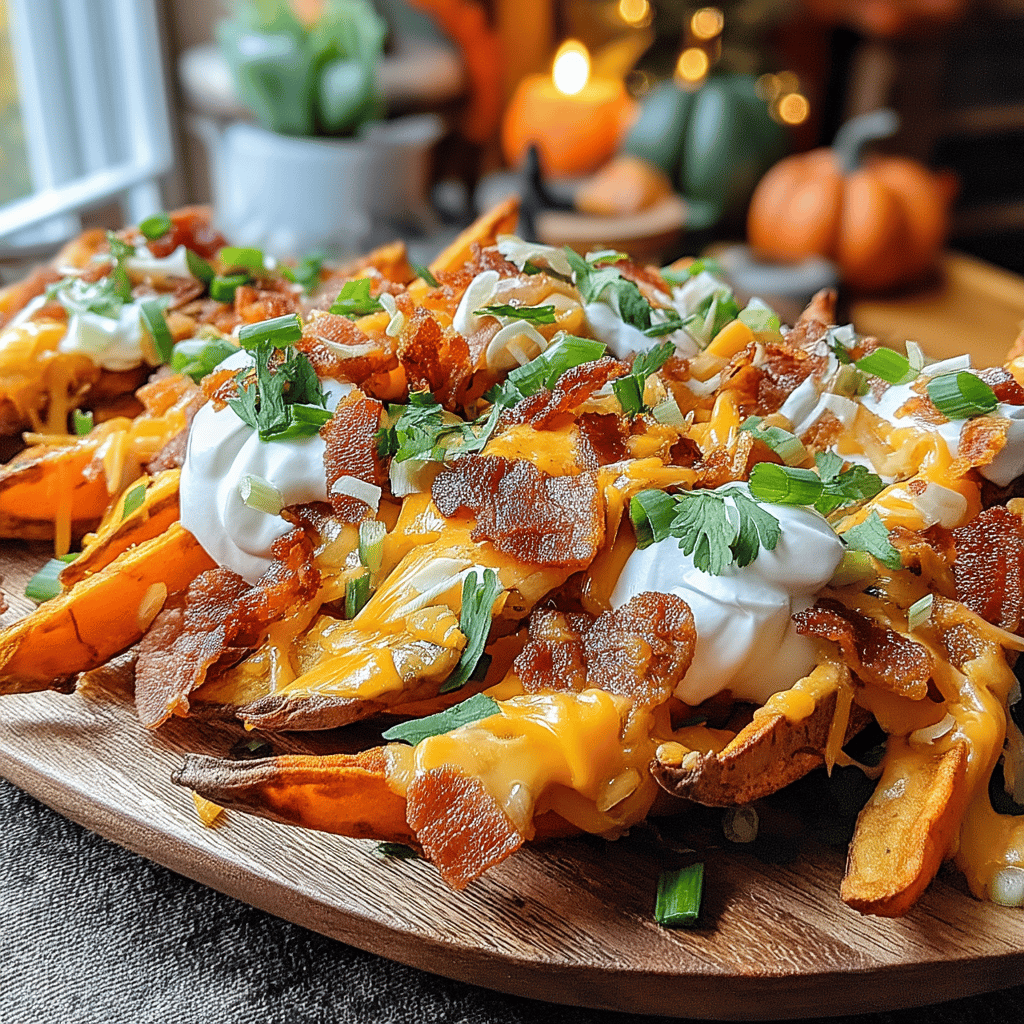 As the leaves turn vibrant shades of red and gold, there's a distinct chill in the air that calls for cozy, comforting meals. What better way to embrace the flavors of fall than with a delicious serving of Loaded Sweet Potato Fries? These crispy, golden fries are not only a satisfying snack but also a delightful side dish that packs a punch of seasonal spices and vibrant toppings.