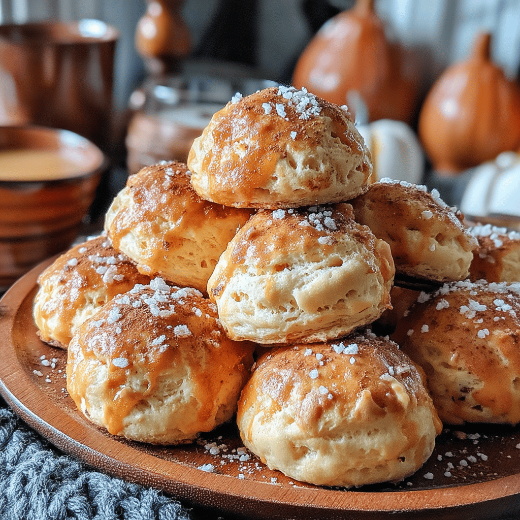 As the crisp leaves begin to fall and the air turns cooler, there's no better way to embrace the cozy vibes of autumn than with a batch of Quick & Cozy Pumpkin Spice Biscuit Bites. These delightful little treats combine the comforting flavors of pumpkin, warm spices, and flaky biscuit dough, making them a perfect companion for a chilly afternoon or a festive gathering.