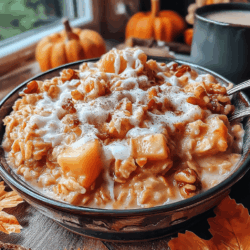 Slow Cooker Apple Cinnamon Oatmeal for Busy Mornings